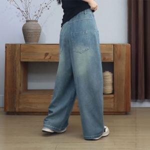 Light Wash High Rise Baggy Boyfriend Jeans