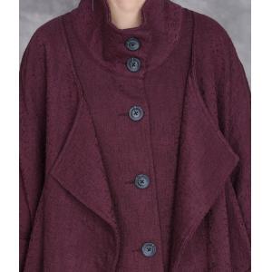 Jacquard Linen Loose Business Tied Trench Coat