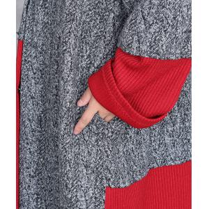 Stand Collar Big Buttons Gray Coat Dress
