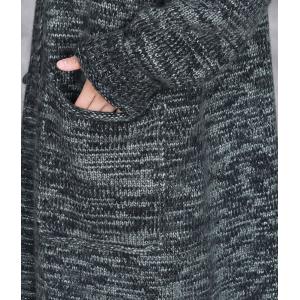 Stand Collar Thick Wool Winter Cardigan