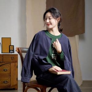 Crown Patterns Dark Green Cotton T-shirt