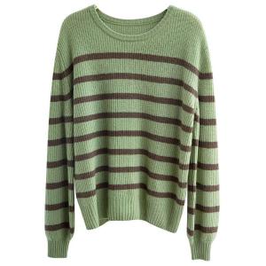 Winter Crew Neck Sheep Wool Sweater