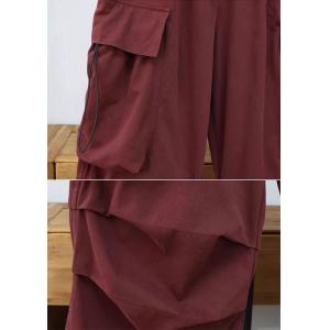 Versatile Side Pockets Cotton Loose Jogging Pants