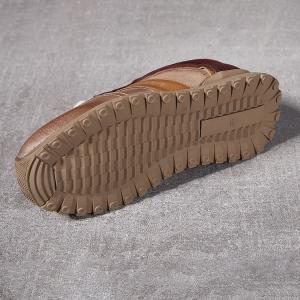 Leather Patchwork Casual Platform Agan Sneakers