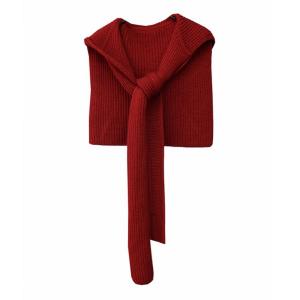 Fine Knitted Winter Shawl Scarf