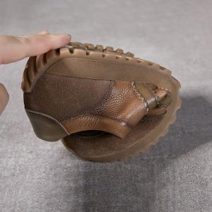 Suede Leather Patchwork 90s Trainers for Women