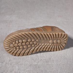 Suede Leather Patchwork 90s Trainers for Women