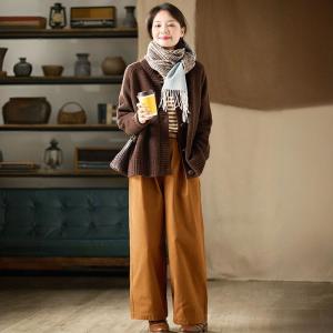 Winter Woolen Blue and Houndstooth Scarf