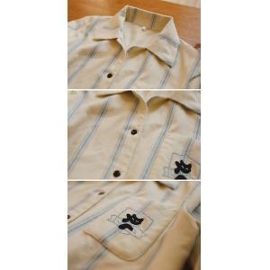 Cartoon Black Cat Blue Stripes Cotton Pajamas Sets
