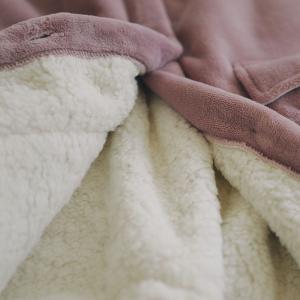 Fleeced Lined Polo Neck Winter Oversized Pajamas Sets