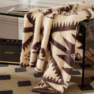 Artistic Patterned Modern Office Blanket