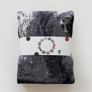 90s Fashion Modern Printed Gray Minimalist Blanket