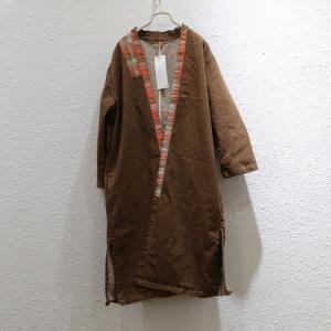 Plaid Patchwork Cotton Linen H-Shaped Coat