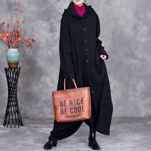 Asymmetrical Long Quilted Hooded Coat