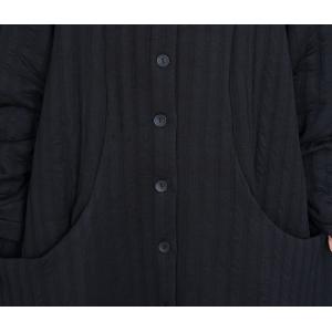 Asymmetrical Long Quilted Hooded Coat