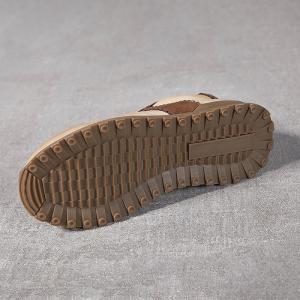 Bi-Colored Leather Fleeced Sports Sneakers