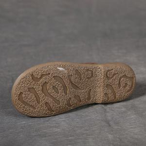 Lamb Wool Lined Leather Warm Ankle Boots