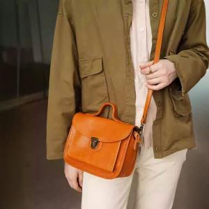 Vintage Handmade Shoulder Messenger Bag