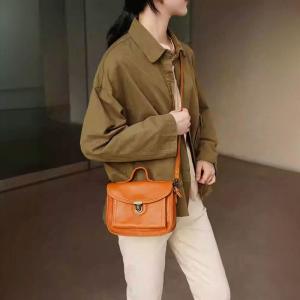 Vintage Handmade Shoulder Messenger Bag