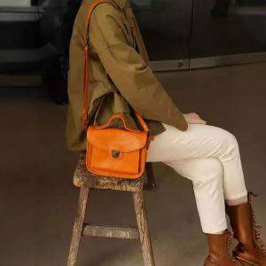 Vintage Handmade Shoulder Messenger Bag