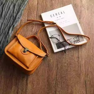 Vintage Handmade Shoulder Messenger Bag