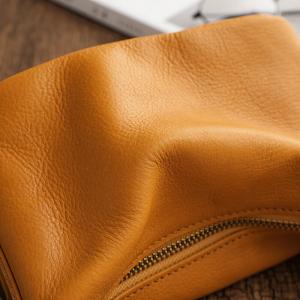 Versatile Metallic Straps Leather Handbag