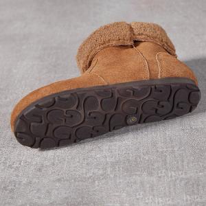 Winter Lamb Wool Lined Suede Boots