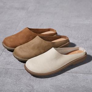 Lazy Day Leather Womens Cozy Slippers