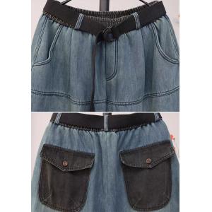 BF Style Baggy Fleeced Winter Carrot Jeans