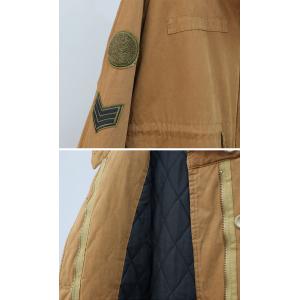 Drawstring Waist Quilted Cotton Padded Jacket