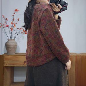 Lazy Day Cotton Fleeced Winter Sweatshirt