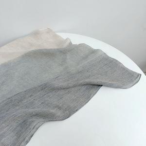 Three Colors Linen Fringed Breathable Scarf