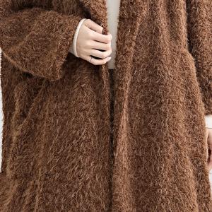 Winter Plus Size Wide Lapel Fluffy Teddy Coat