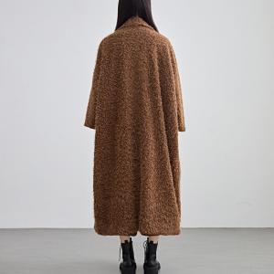 Winter Plus Size Wide Lapel Fluffy Teddy Coat