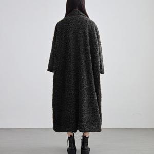 Winter Plus Size Wide Lapel Fluffy Teddy Coat