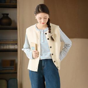 Blue Striped Casual Cotton Long Sleeves Tee