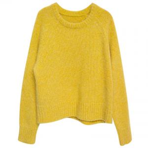 Pop Colors Crew Neck Oversized Sweater