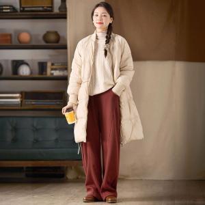 Casual Comfy Long Fleeced Straight Leg Pants