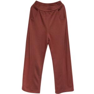 Casual Comfy Long Fleeced Straight Leg Pants