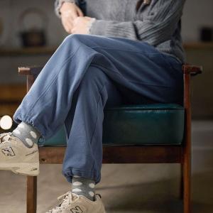 Daily Fashion Casual Blue Loose Sweatpants