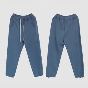 Daily Fashion Casual Blue Loose Sweatpants