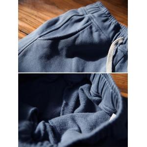 Daily Fashion Casual Blue Loose Sweatpants