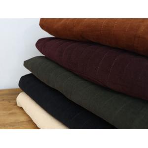 High Waist Plain Corduroy Cotton Padded Pants
