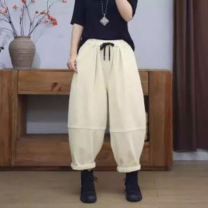 Winter Warm Lined Corduroy Hammer Pants
