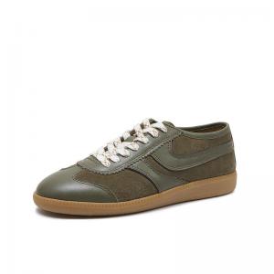90s Fashion Leather Sporty Sneaker for Women