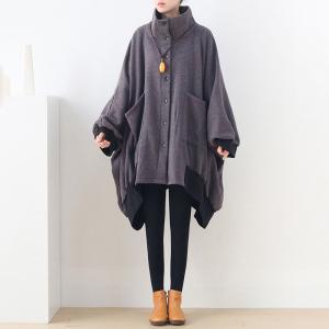 Hippie Style Oversized Designer Cloak Coat