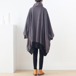 Hippie Style Oversized Designer Cloak Coat