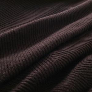 Bat Sleeves Knitted Dark Coffee Waterfall Cardigan