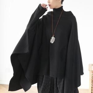 Street Style Asymmetrical Designer Hooded Cape