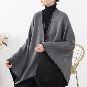 Modern Chic Designer Oversized Cloak Cardigan